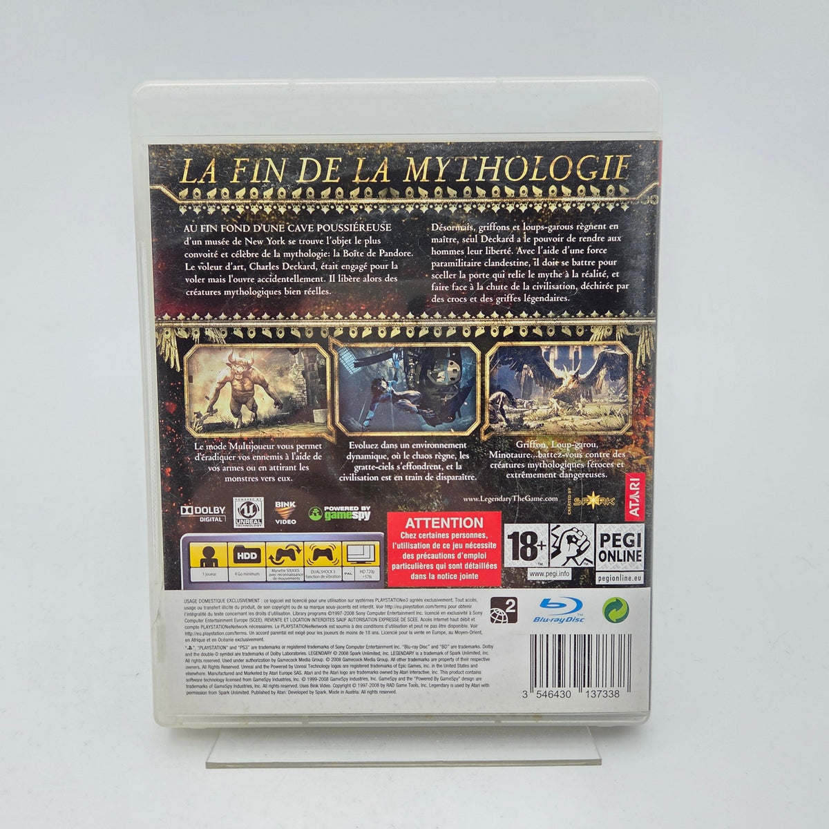 LEGENDARY - PLAYSTATION 3 - Strike Games