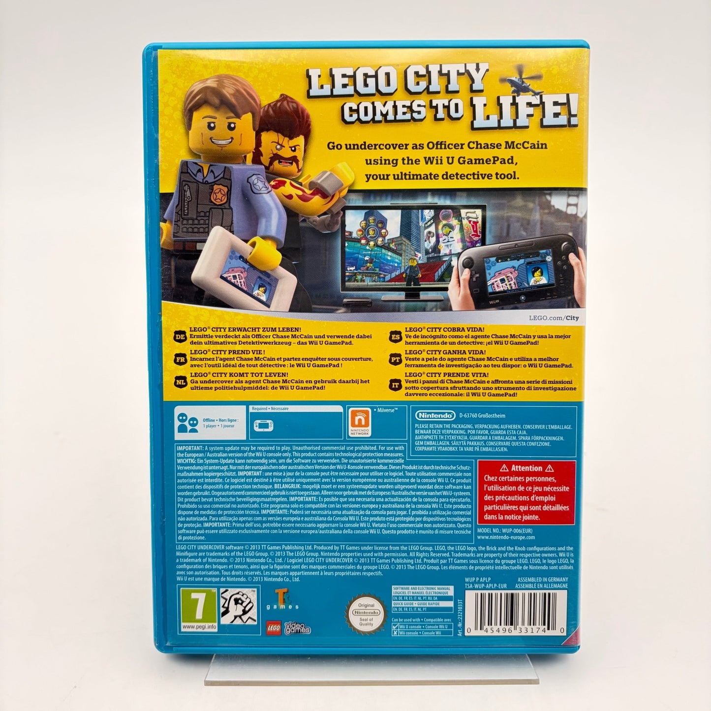 LEGO CITY UNDERCOVER LIMITED EDITION - WII U - Strike Games