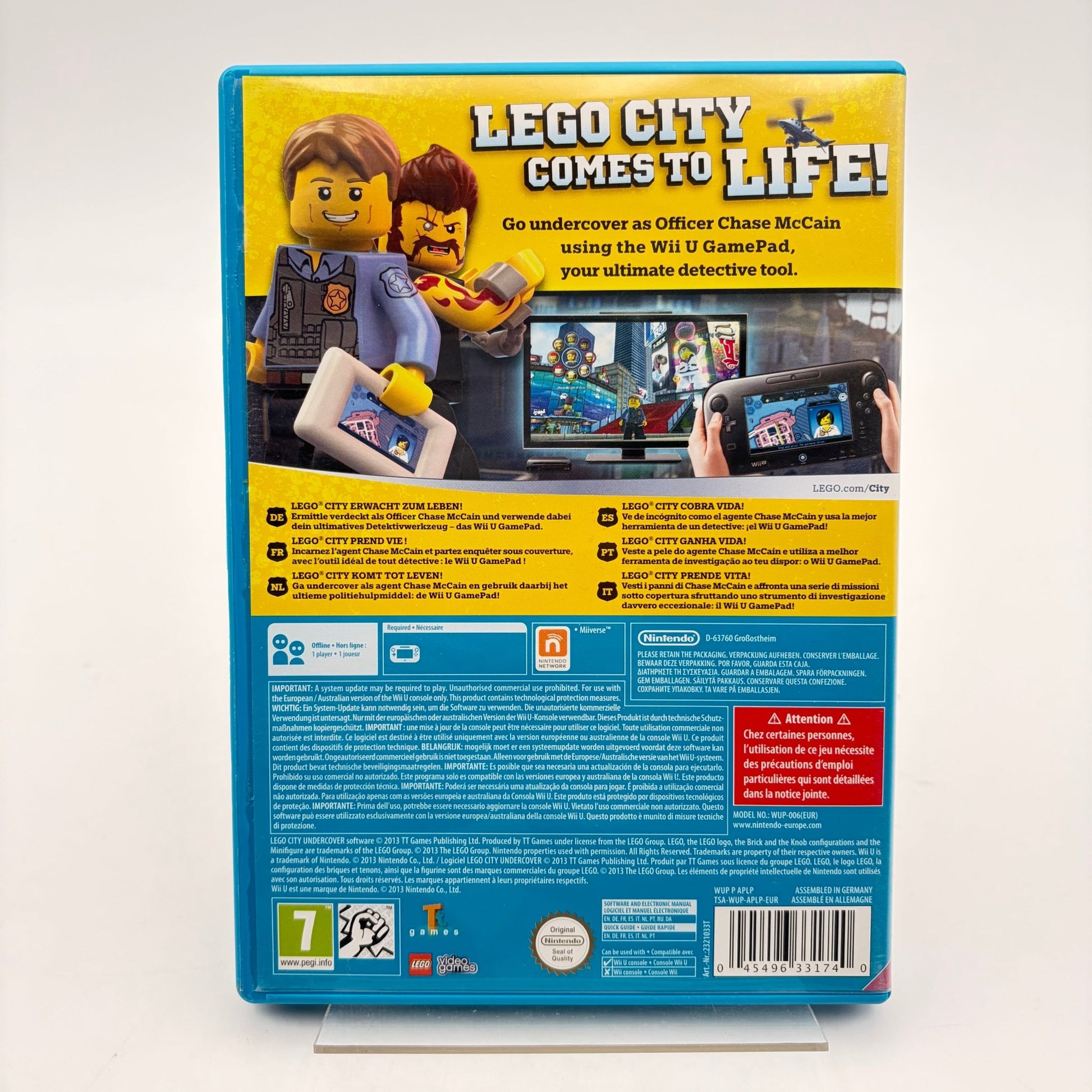 LEGO CITY UNDERCOVER LIMITED EDITION - WII U - Strike Games
