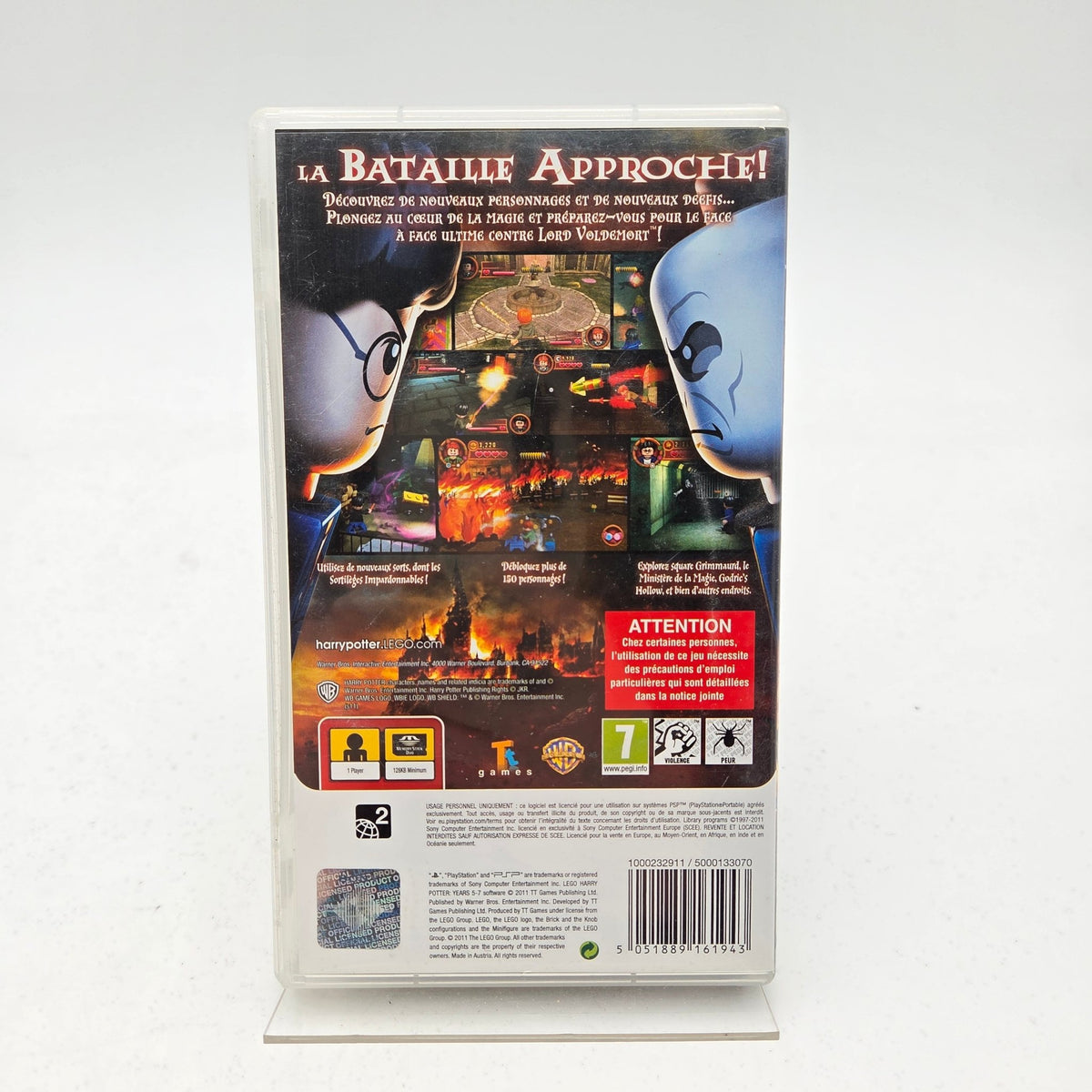 LEGO HARRY POTTER ANNEES 5 A 7 - PLAYSTATION PORTABLE - Strike Games