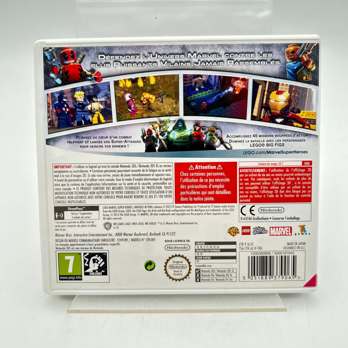 LEGO MARVEL SUPER HEROES UNIVERSE IN PERIL - NINTENDO 3DS - Strike Games