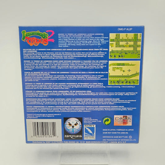 Lemmings 2 Tribes - Gameboy - Strike Games