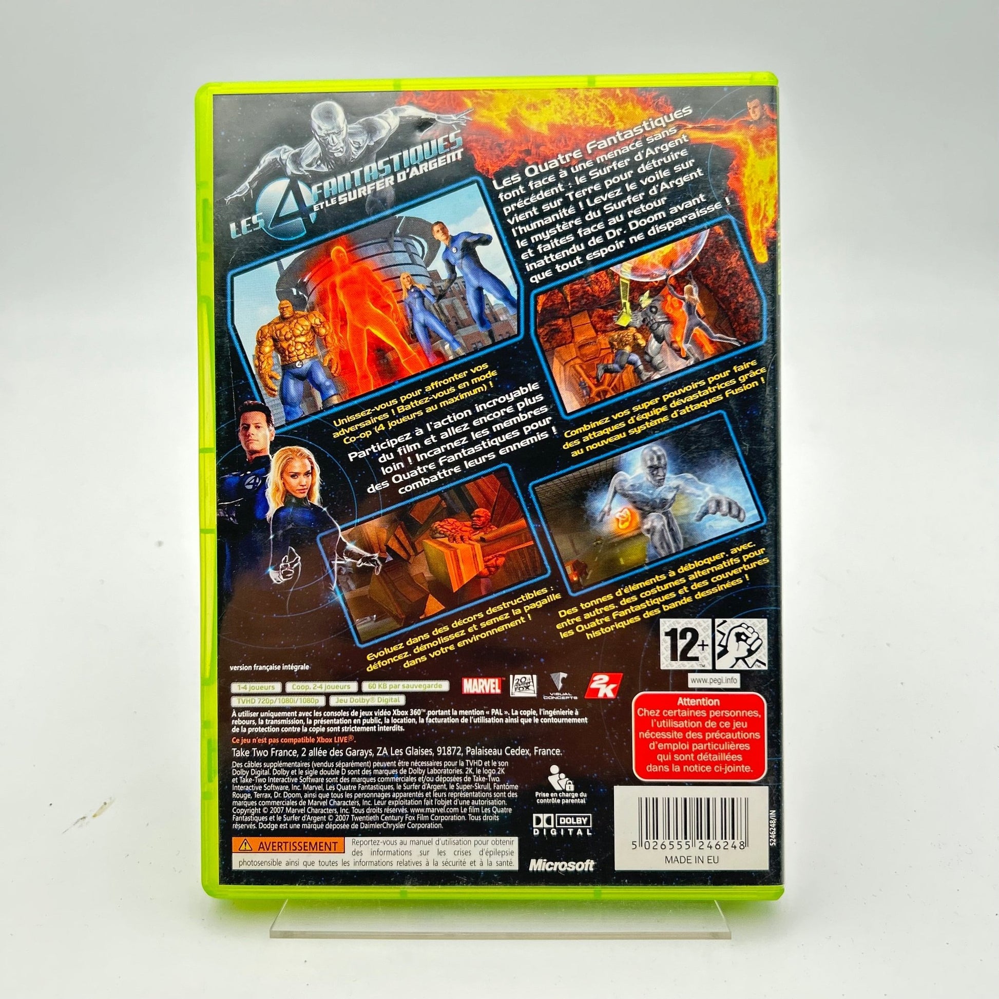 LES 4 FANTASTIQUES ET LE SURFER D ARGENT - XBOX 360 - Strike Games