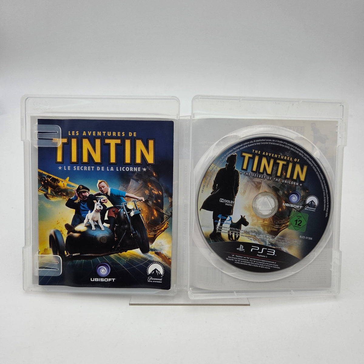 LES AVENTURES DE TINTIN LE SECRET DE LA LICORNE - PLAYSTATION 3 - Strike Games