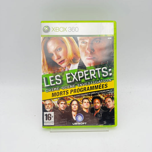 LES EXPERTS CRIME SCENE INVESTIGATION MORTS PROGRAMMÉES - XBOX 360 - Strike Games