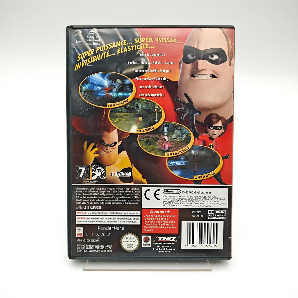 Les Indestructibles - Gamecube - Strike Games