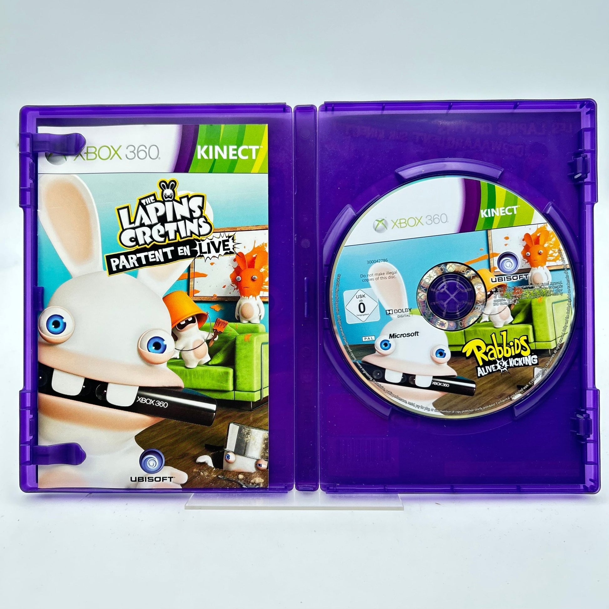 LES LAPINS CRETINS PARTENT EN LIVE - XBOX 360 - Strike Games