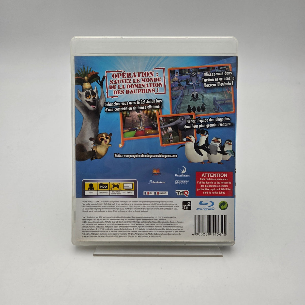 LES PINGOUINS (DOCTEUR BLOWHOLE) - PLAYSTATION 3 - Strike Games