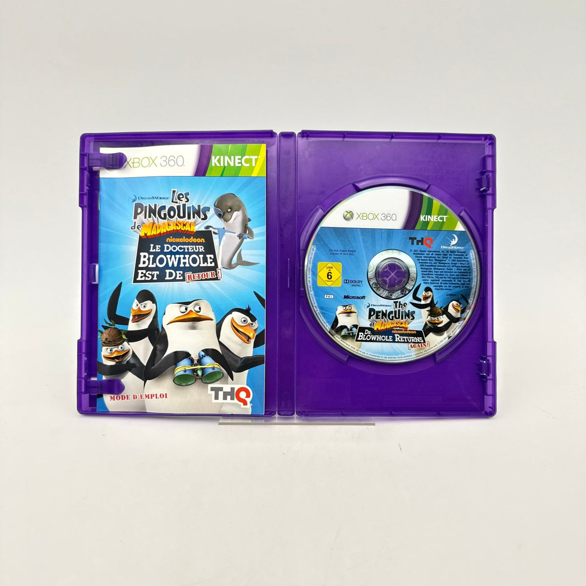 LES PINGUEN DE MADAGASCAR - XBOX 360 - Strike Games