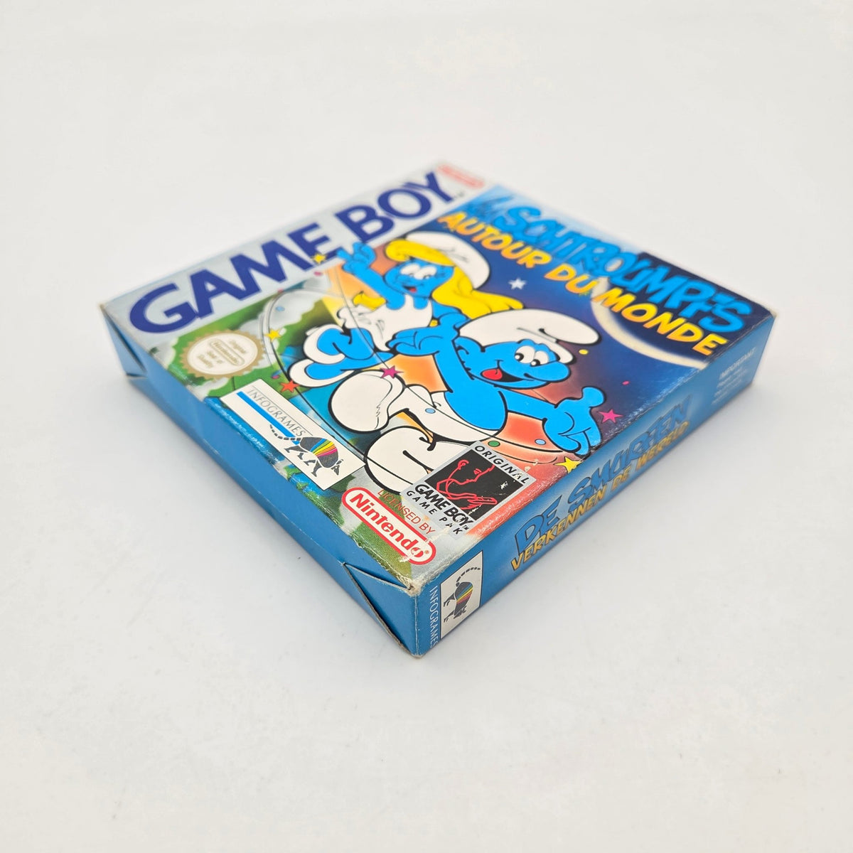 Les Schtroumpfs Autour du Monde - Gameboy - Strike Games