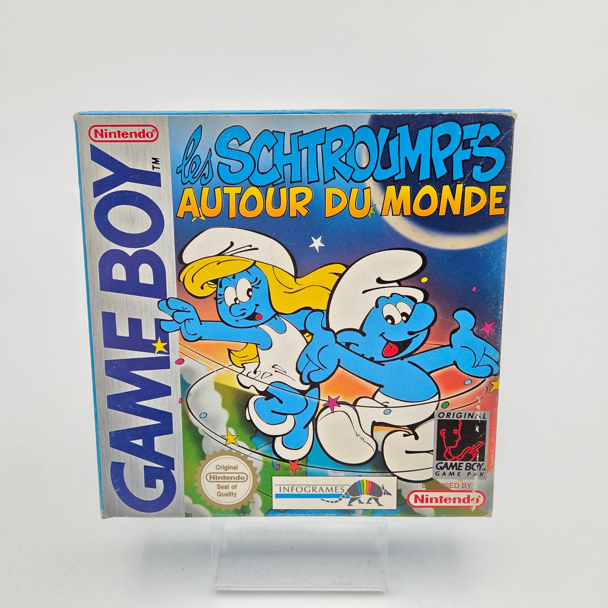 Les Schtroumpfs Autour du Monde - Gameboy - Strike Games