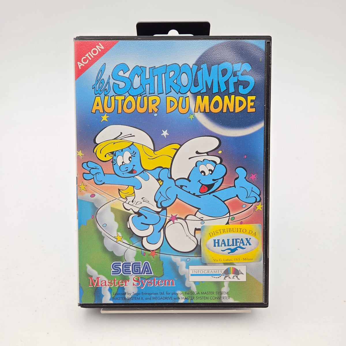 Les Schtroumpfs Autour du Monde - Master System - Strike Games