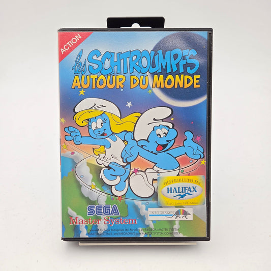 Les Schtroumpfs Autour du Monde - Master System - Strike Games