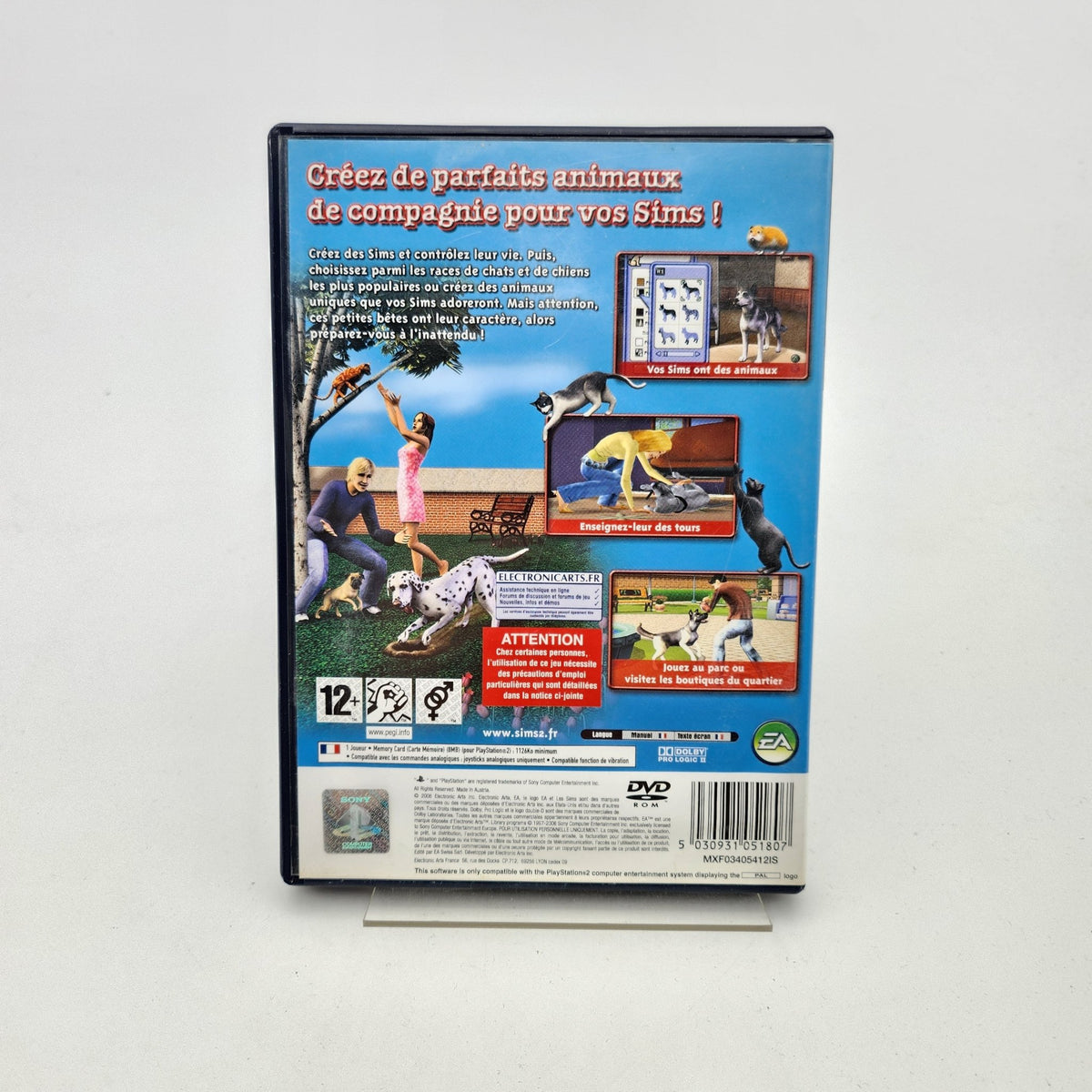 LES SIMS 2 ANIMAUX & CIE - PLAYSTATION 2 - Strike Games