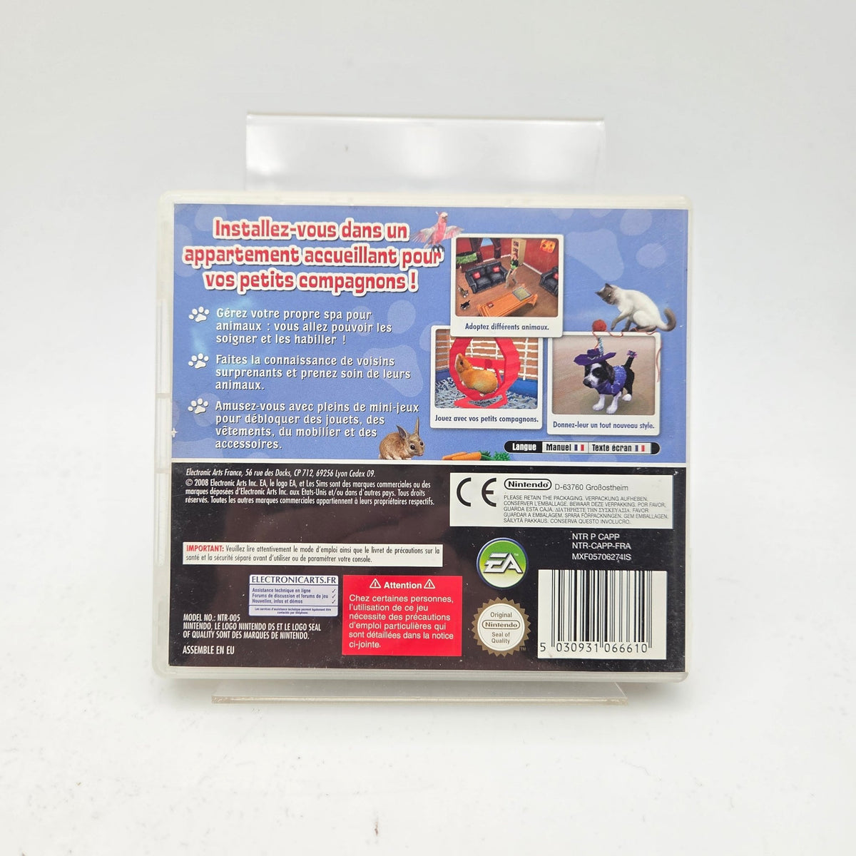 LES SIMS 2 MES PETITS COMPAGNONS - NINTENDO DS - Strike Games