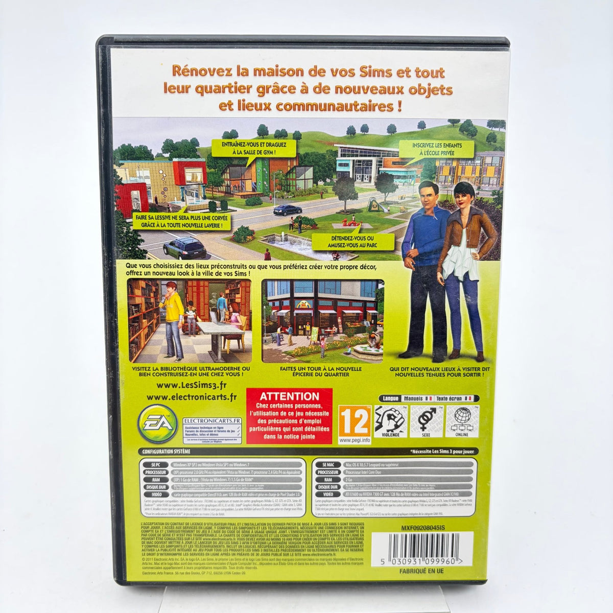 LES SIMS 3 : VIE CITADINE - PC - Strike Games