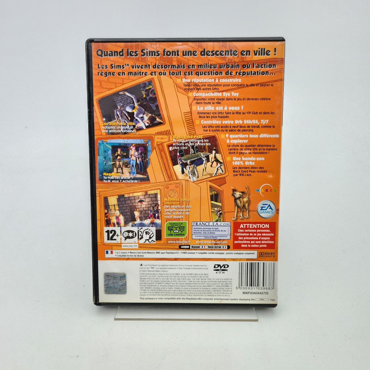 LES URBZ LES SIMS IN THE CITY - PLAYSTATION 2 - Strike Games