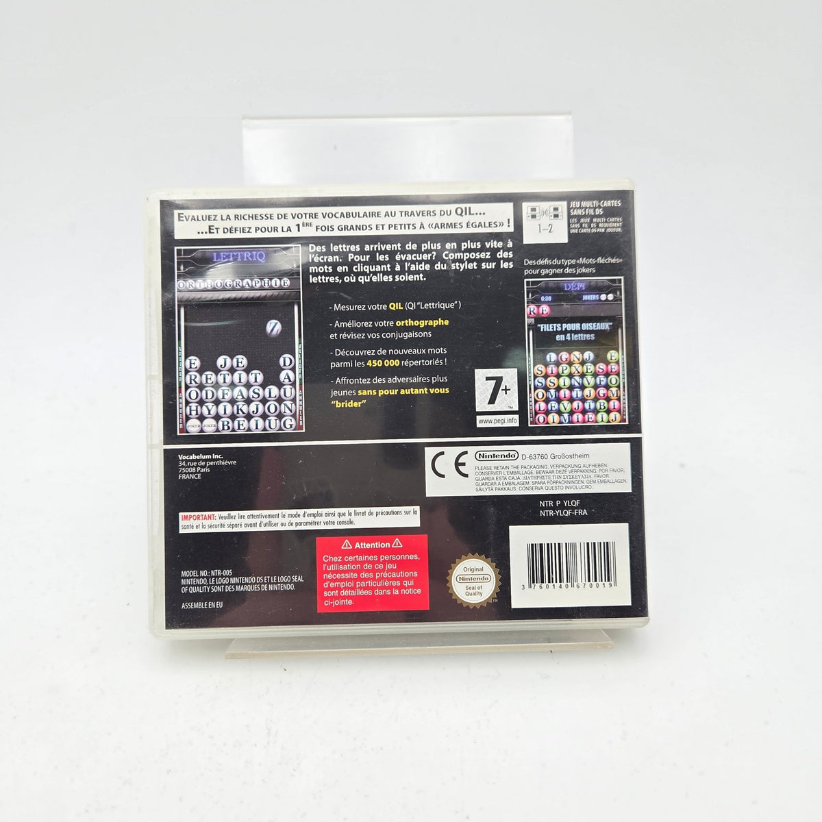 LETRIQ - NINTENDO DS - Strike Games