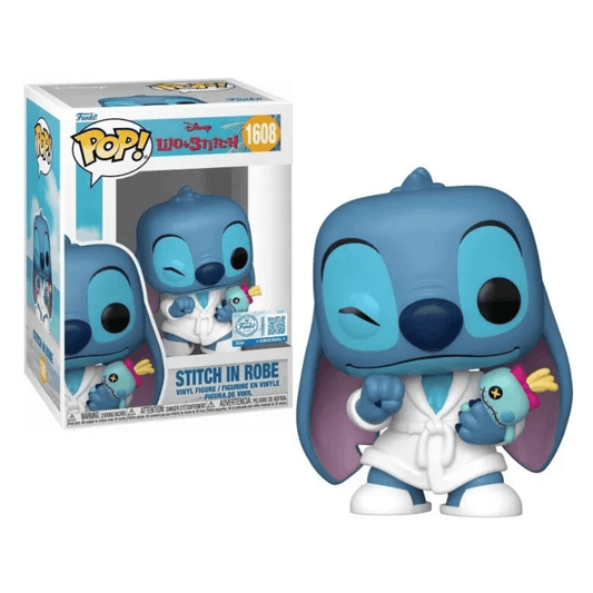 LILO & STITCH - POP Disney N° 1608 - Stitch en robe de chambre - Strike Games