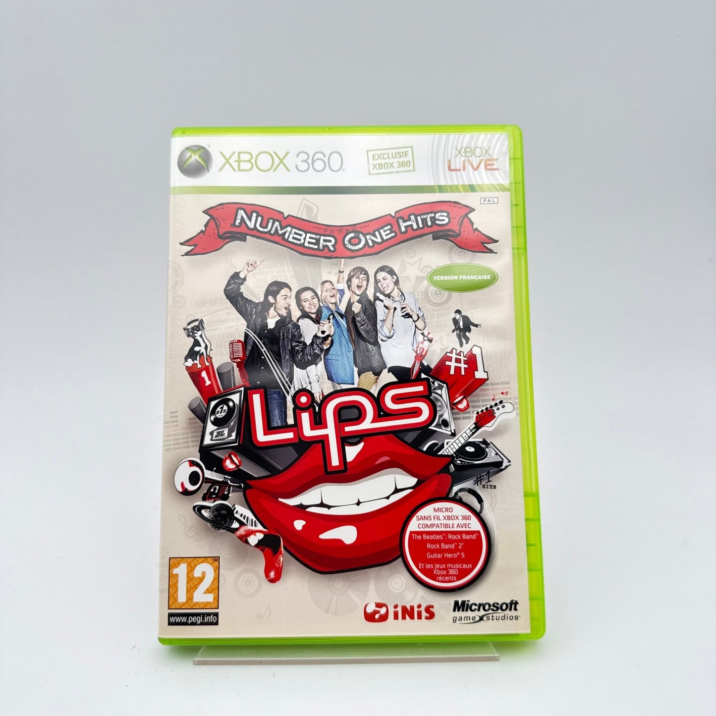 LIPS NUMBER ONE HITS - XBOX 360 - Strike Games