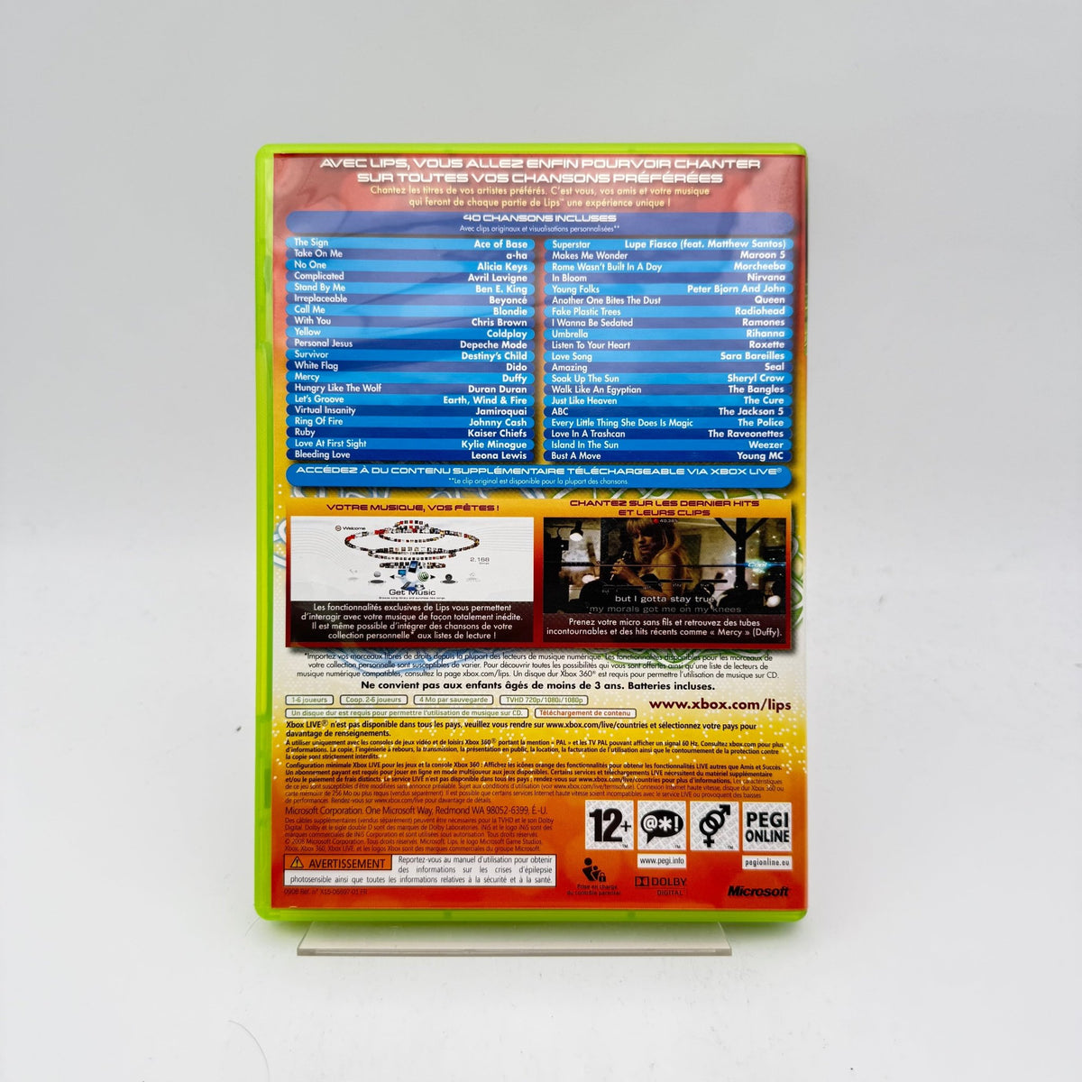 LIPS - XBOX 360 - Strike Games