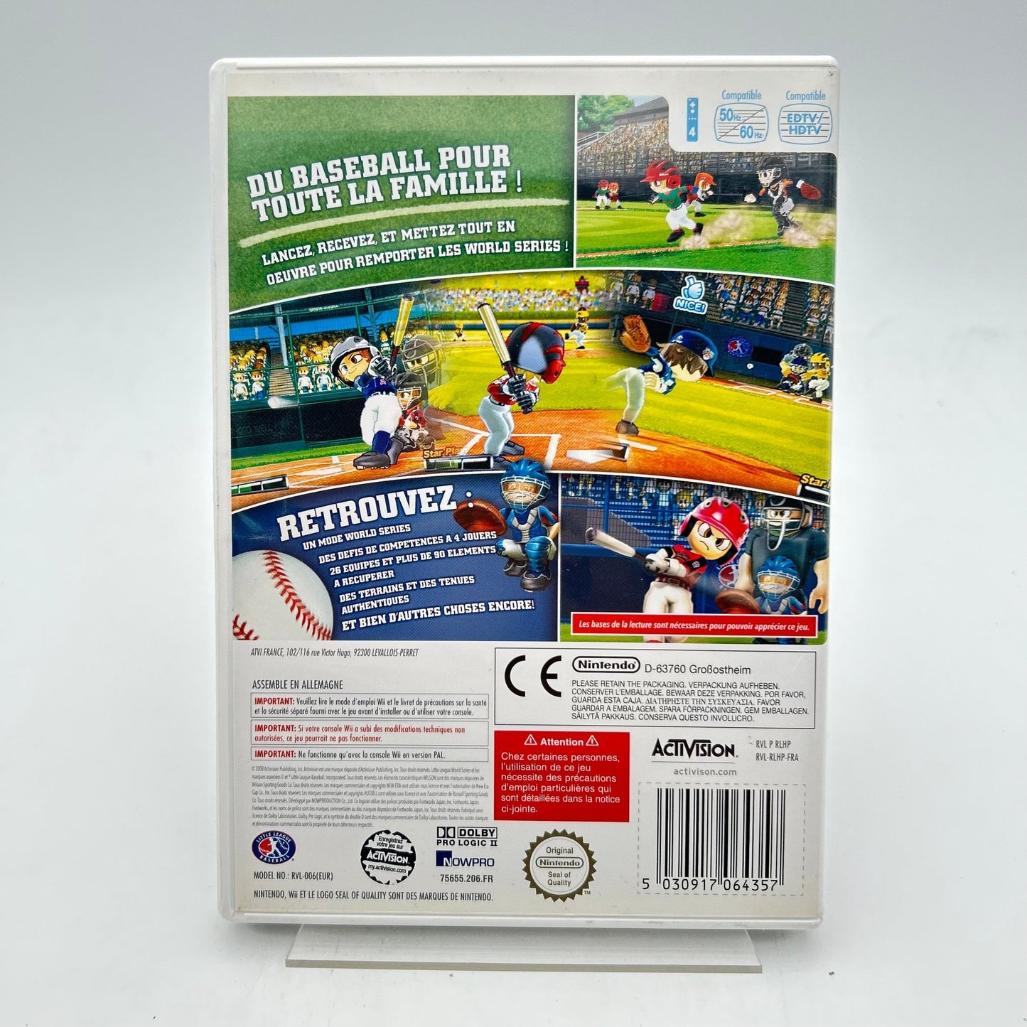 LITTLE LEAGUE WORLD SERIES BASEBALL - WII - Strike Games