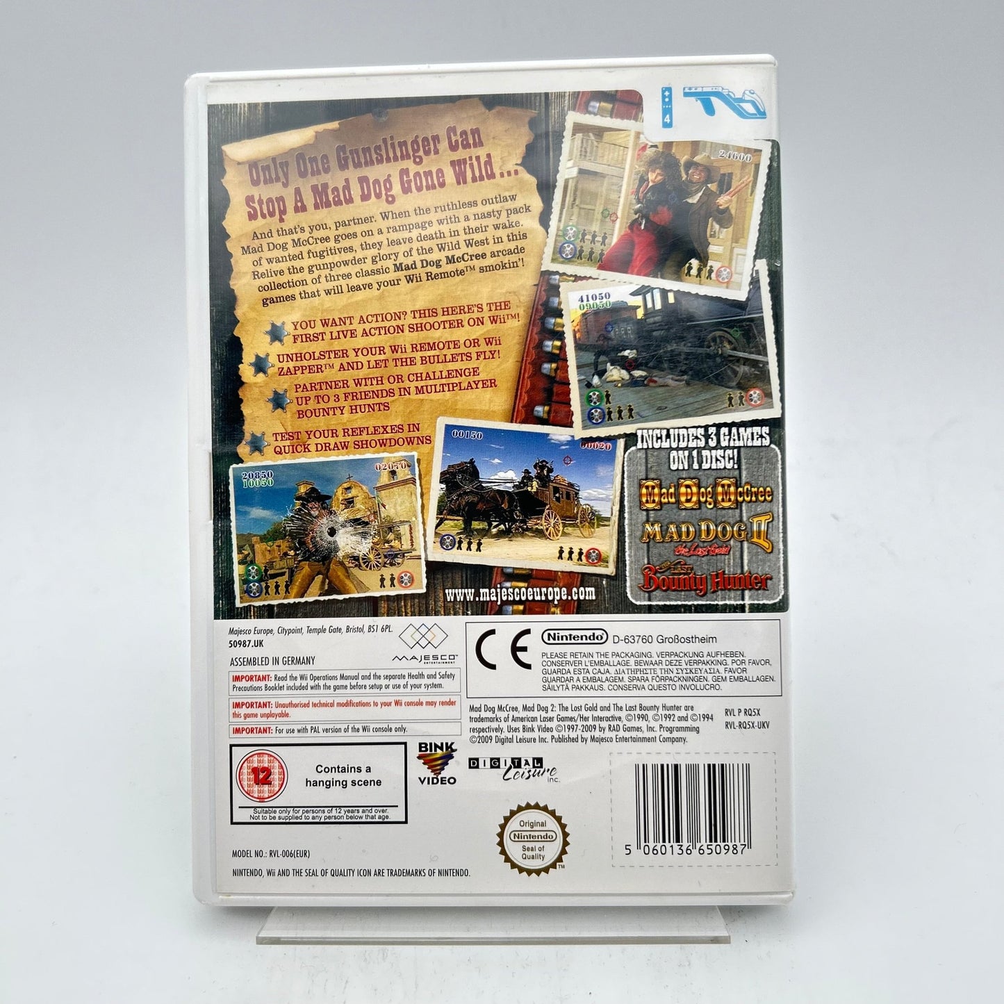 MAD DOG MC CREE - WII - Strike Games