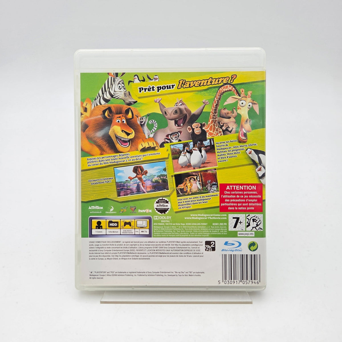 MADAGASCAR 2 - PLAYSTATION 3 - Strike Games