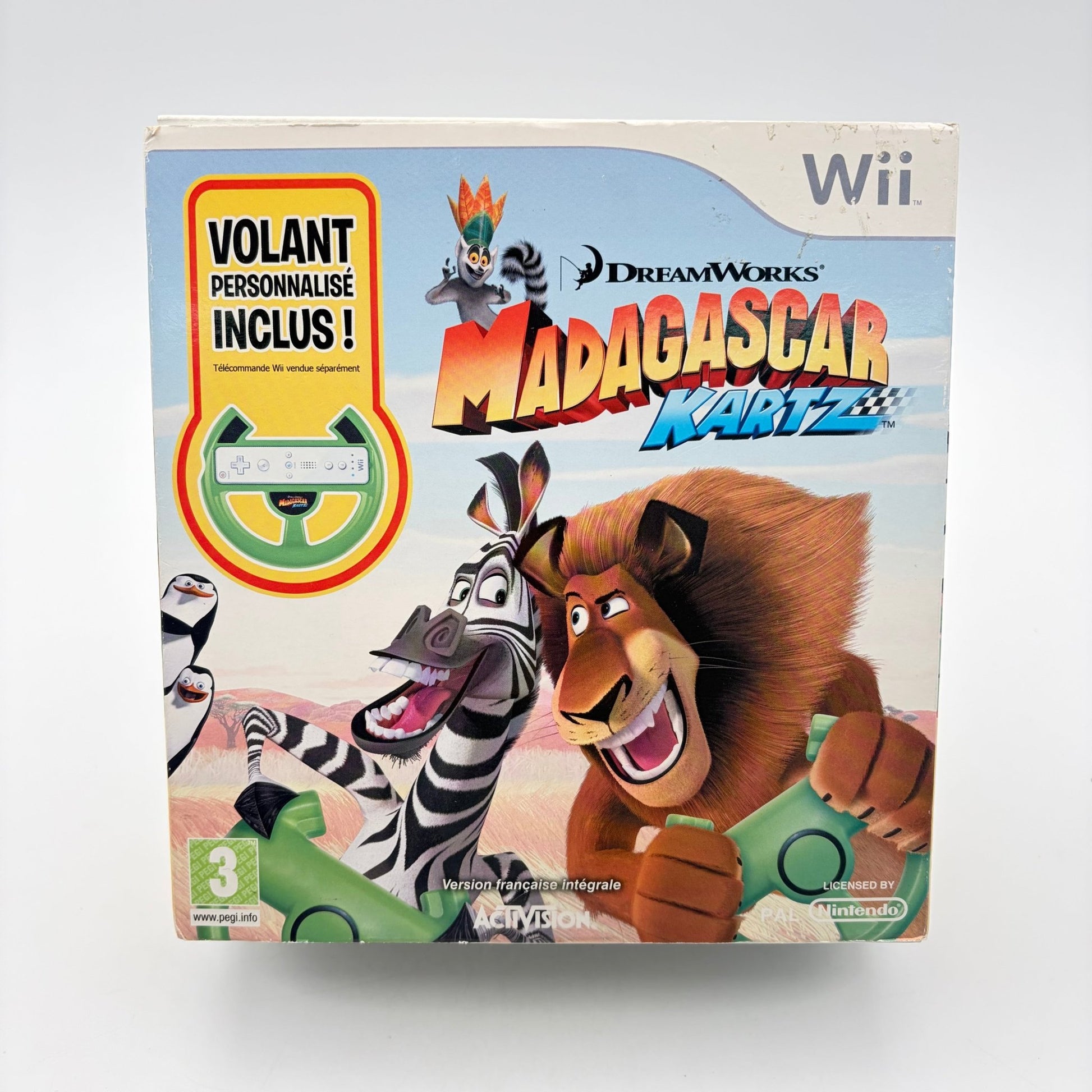 MADAGASCAR KARTZ VOLANT BUNDLE - WII - Strike Games