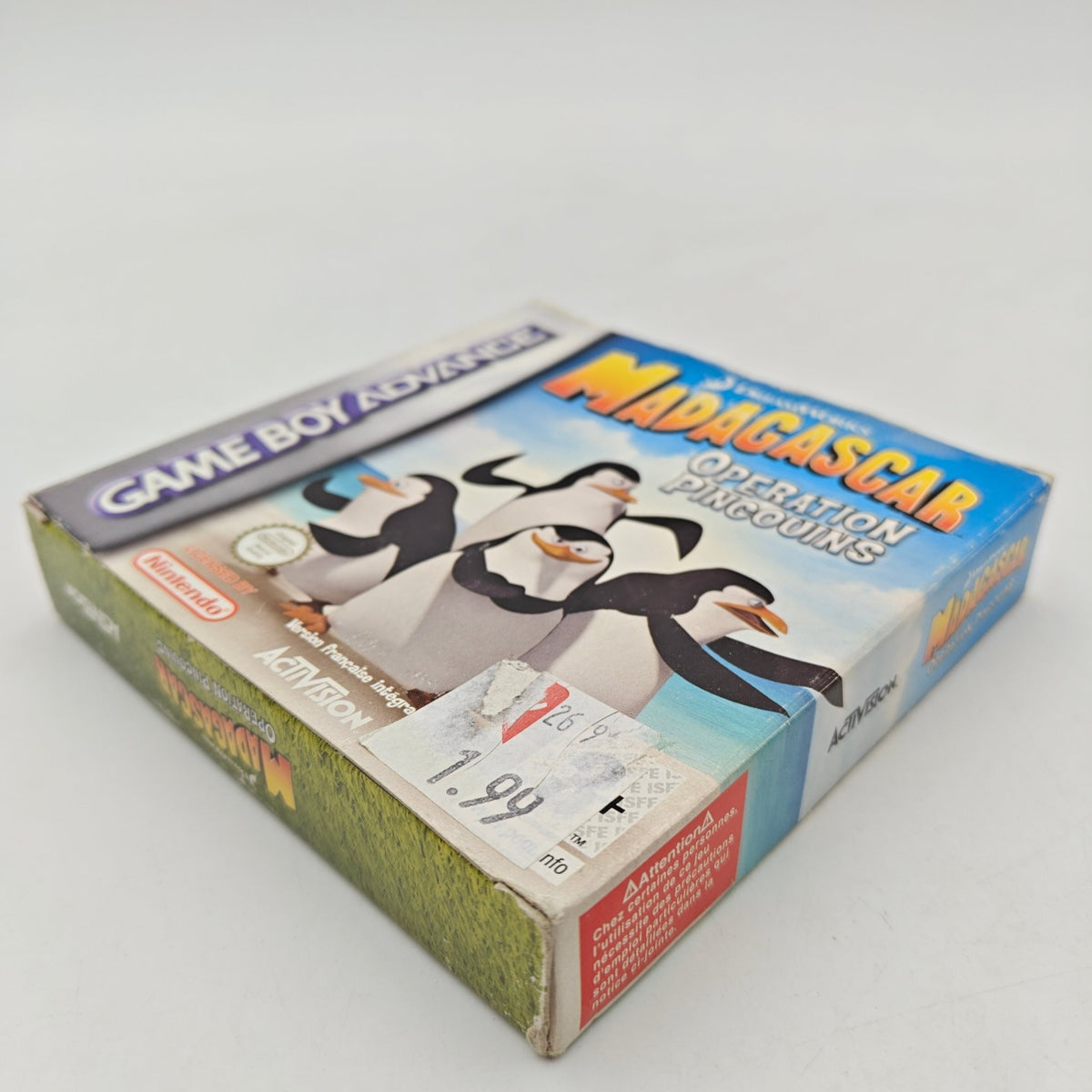 MADAGASCAR : OPÉRATION PINGOUINS - GAMEBOY ADVANCE - Strike Games
