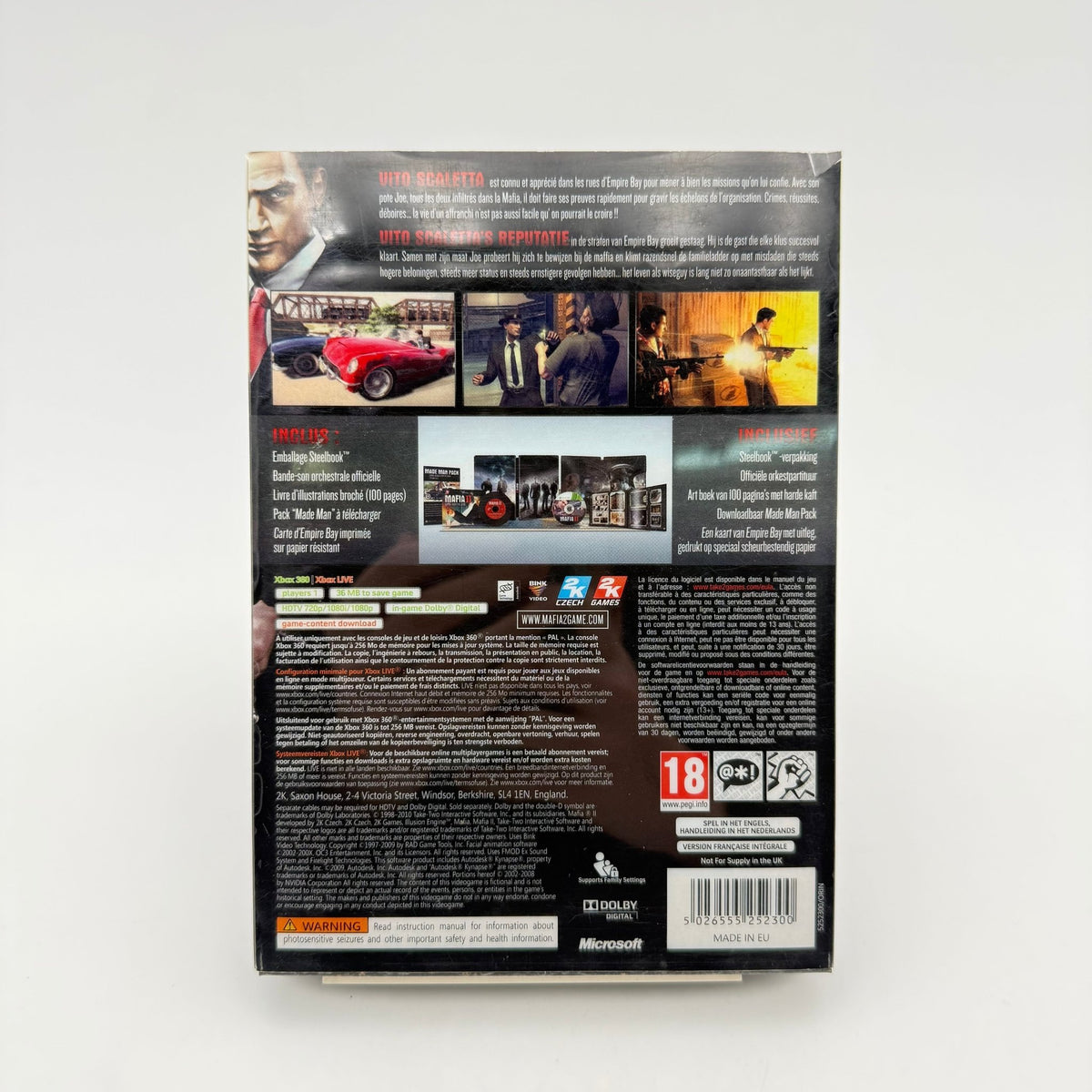 MAFIA II COLLECTOR - XBOX 360 - Strike Games