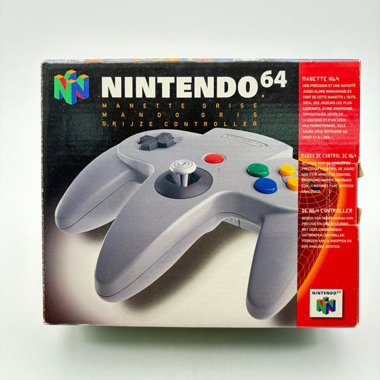 MANETTE NINTENDO 64 EN BOÎTE - Strike Games