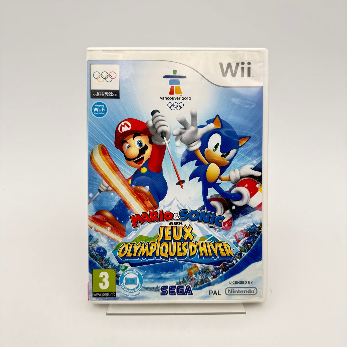 MARIO & SONIC AUX JEUX OLYMPIQUES D’HIVER - WII - Strike Games