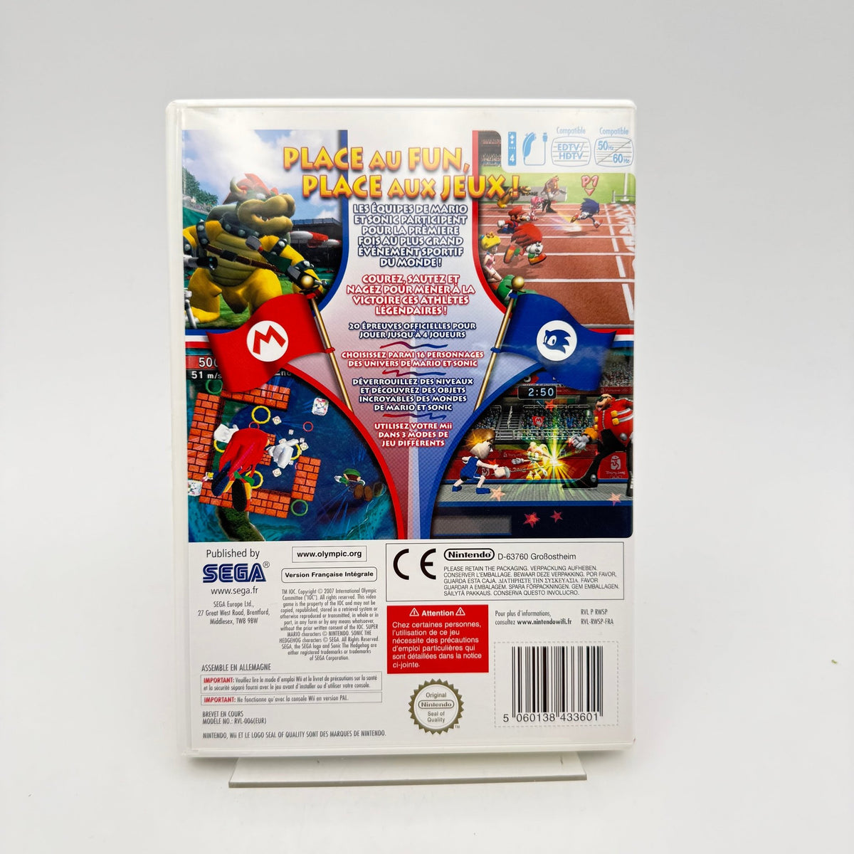 MARIO & SONIC AUX JEUX OLYMPIQUES - WII - Strike Games