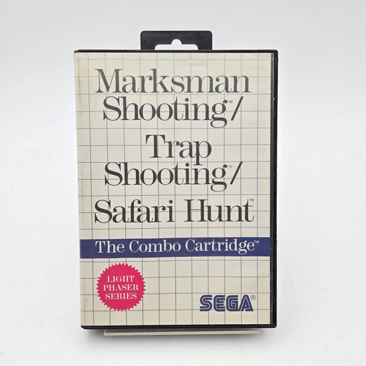Marksman Shooting / Trap Shooting / Safari Hunt - Master System - Strike Games