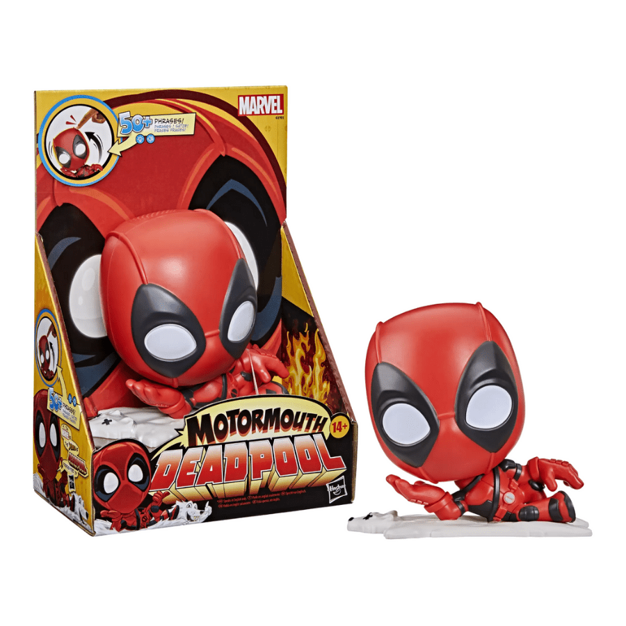 MARVEL - Deadpool - Figurine Motor Mouth 12cm (Version Anglaise) - Strike Games
