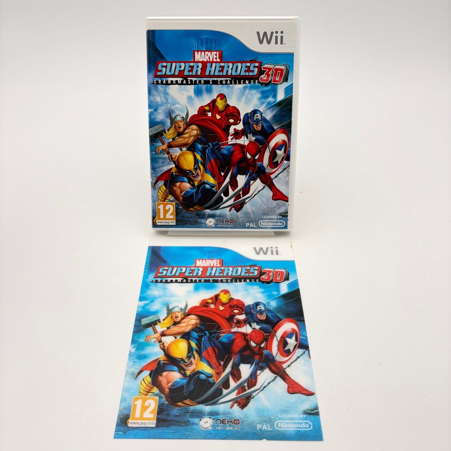 MARVEL SUPER HEROES 3D GRANDMASTER'S CHALLENGE - WII - Strike Games