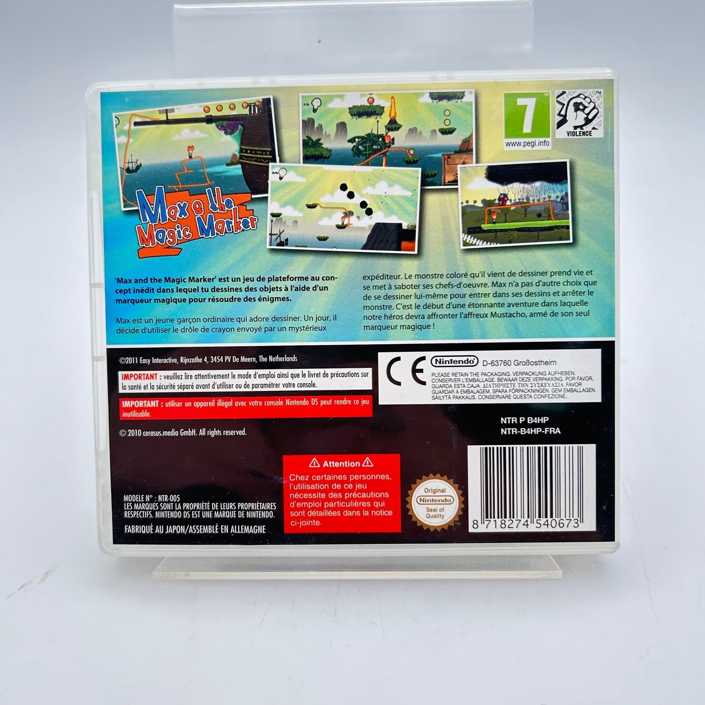 MAX THE MAGIC MARKER - NINTENDO DS - Strike Games