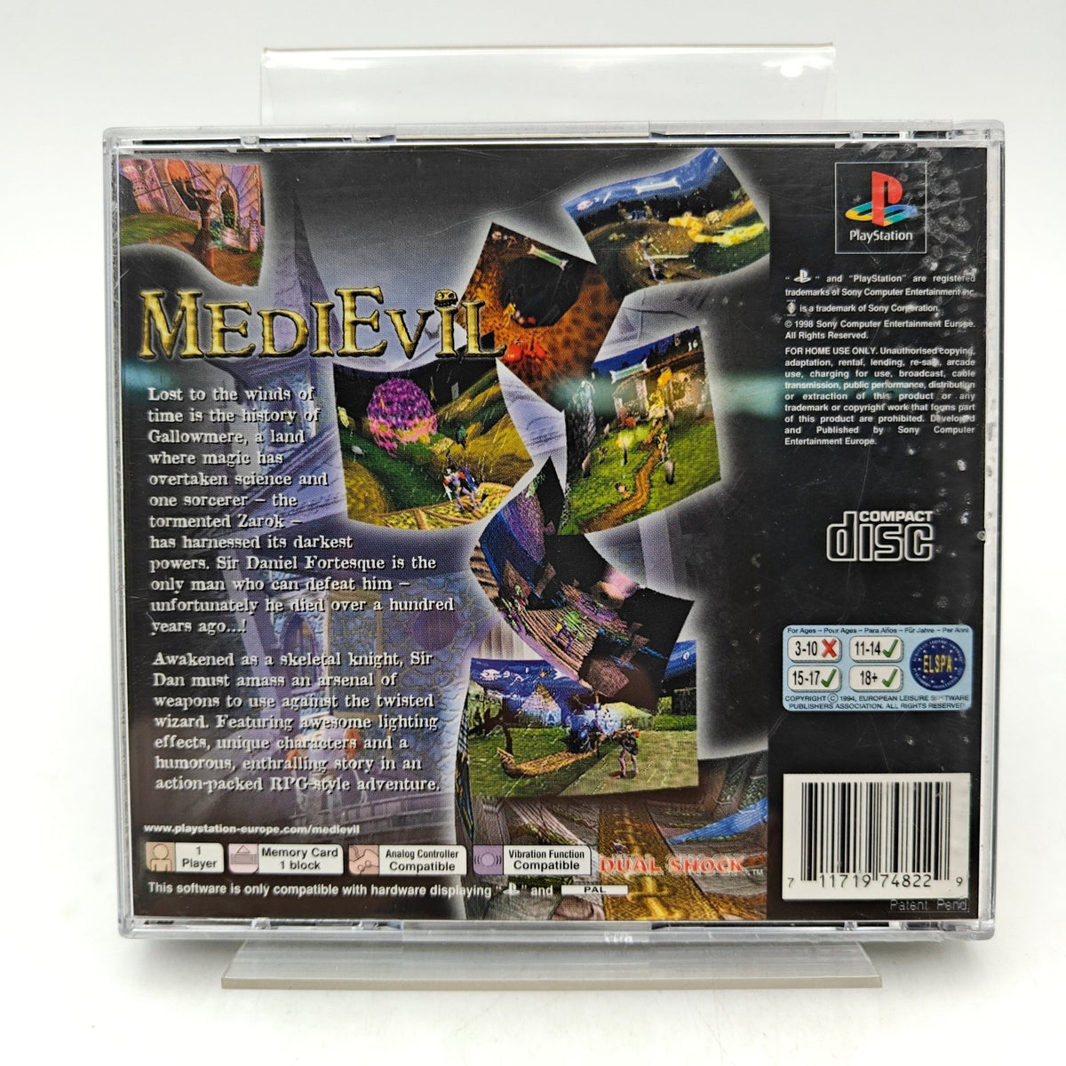 MEDIEVIL - PLAYSTATION 1 - Strike Games