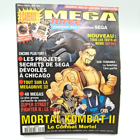 MEGA FORCE NUMERO 30 - MAGAZINE JEUX VIDEO - Strike Games