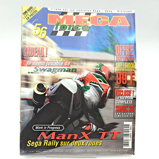 MEGA FORCE NUMERO 56 - MAGAZINE JEUX VIDEO - Strike Games