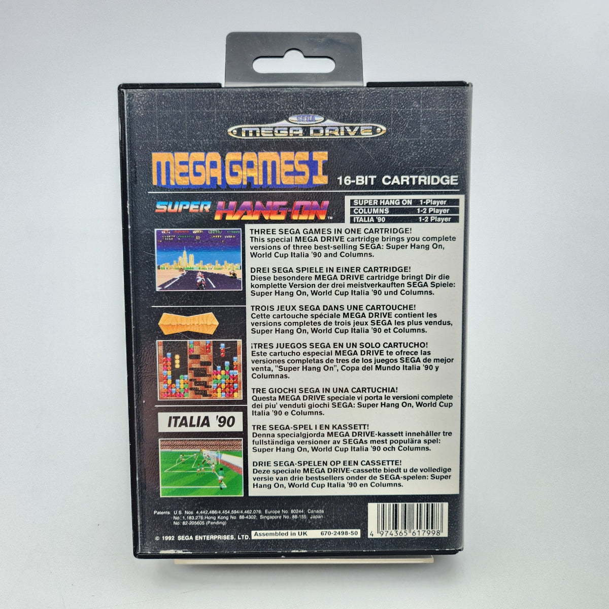 Mega Games 1 - Mega Drive - Strike Games