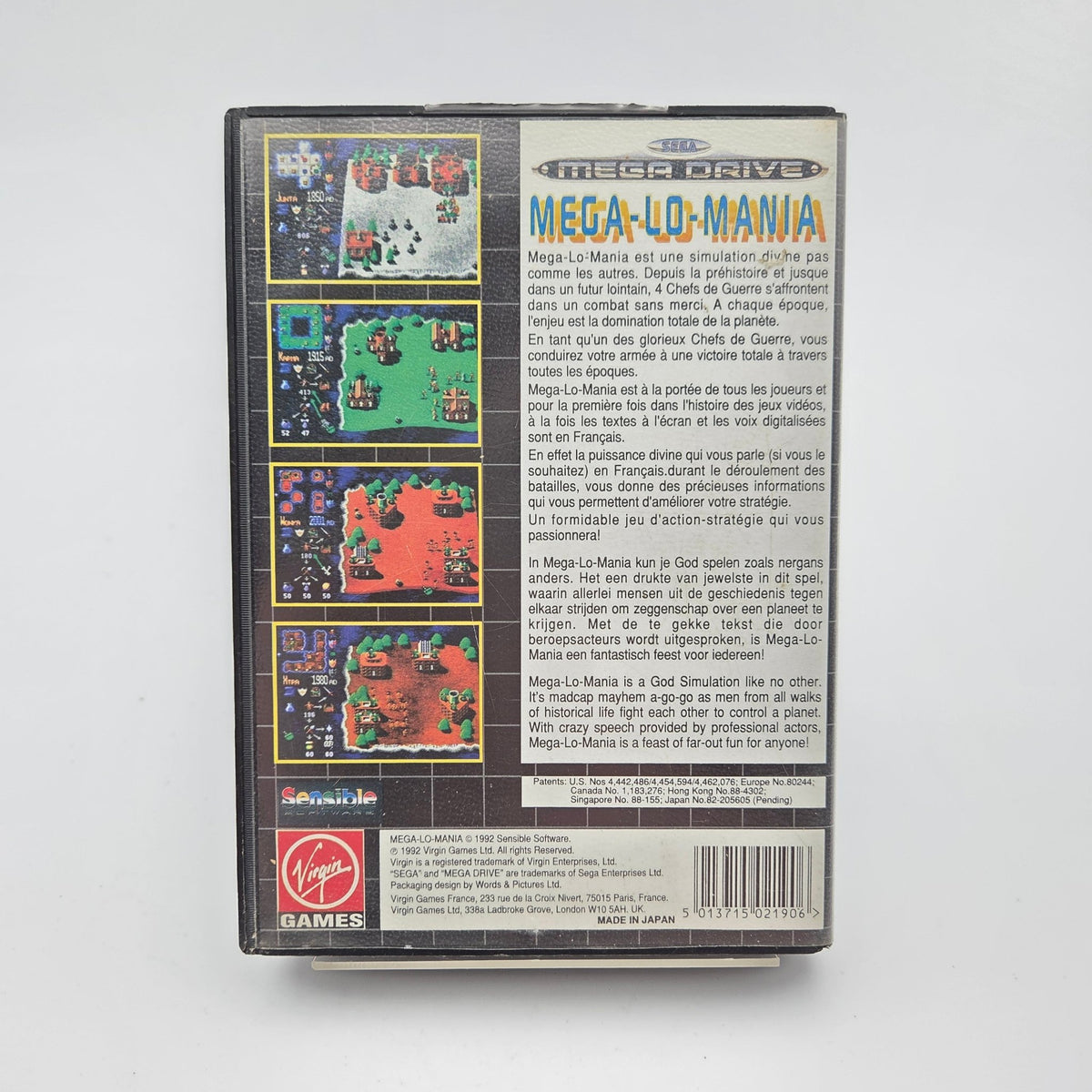 Mega-Lo-Mania - Mega Drive - Strike Games