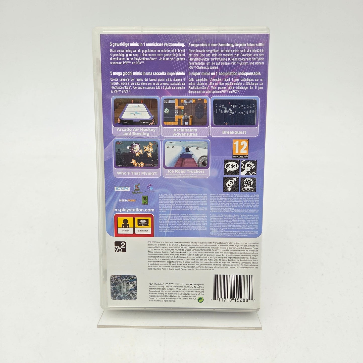 Mega Minis Volume 3 - Playstation Portable - Strike Games