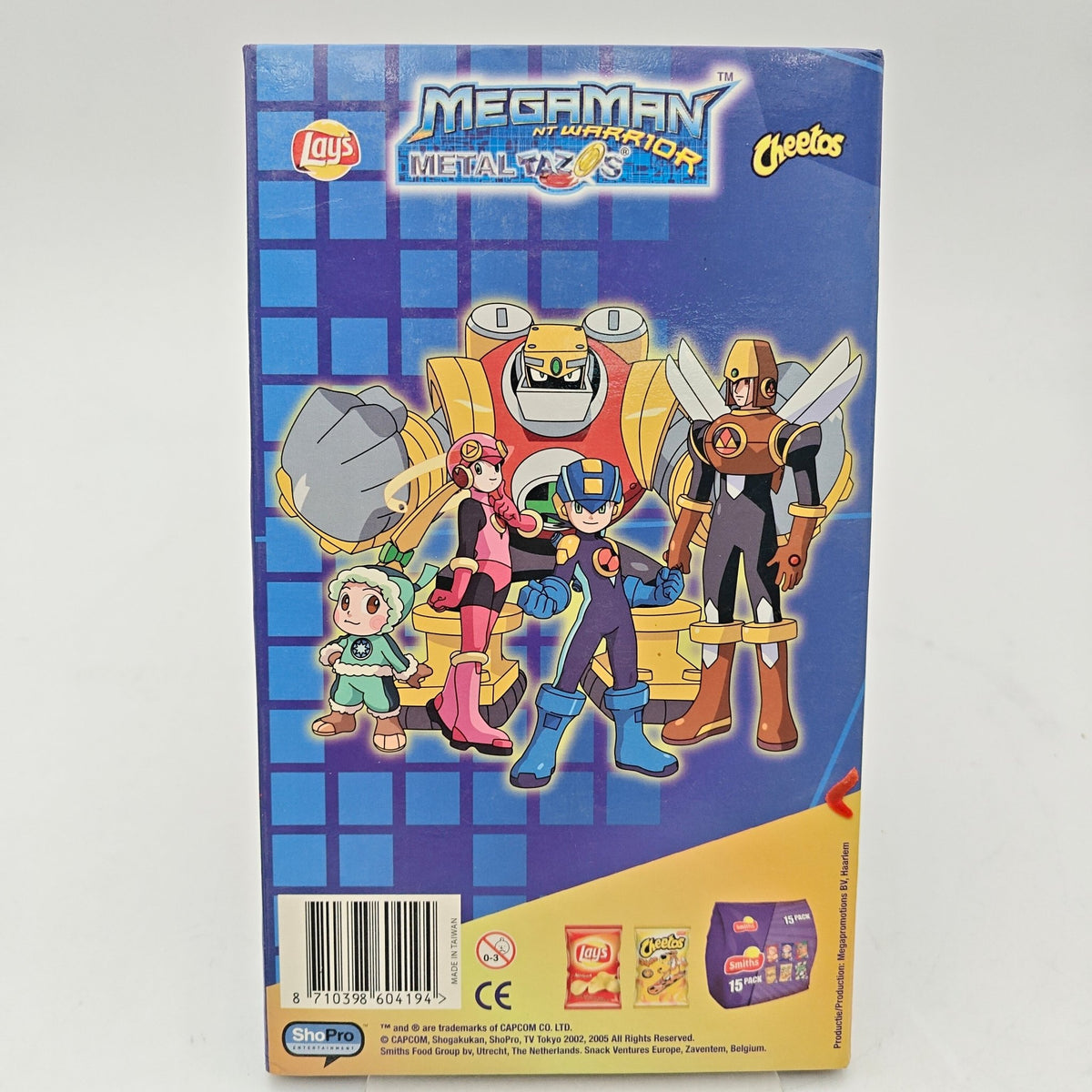 MEGAMAN NT WARRIOR METAL TAZOS - Strike Games