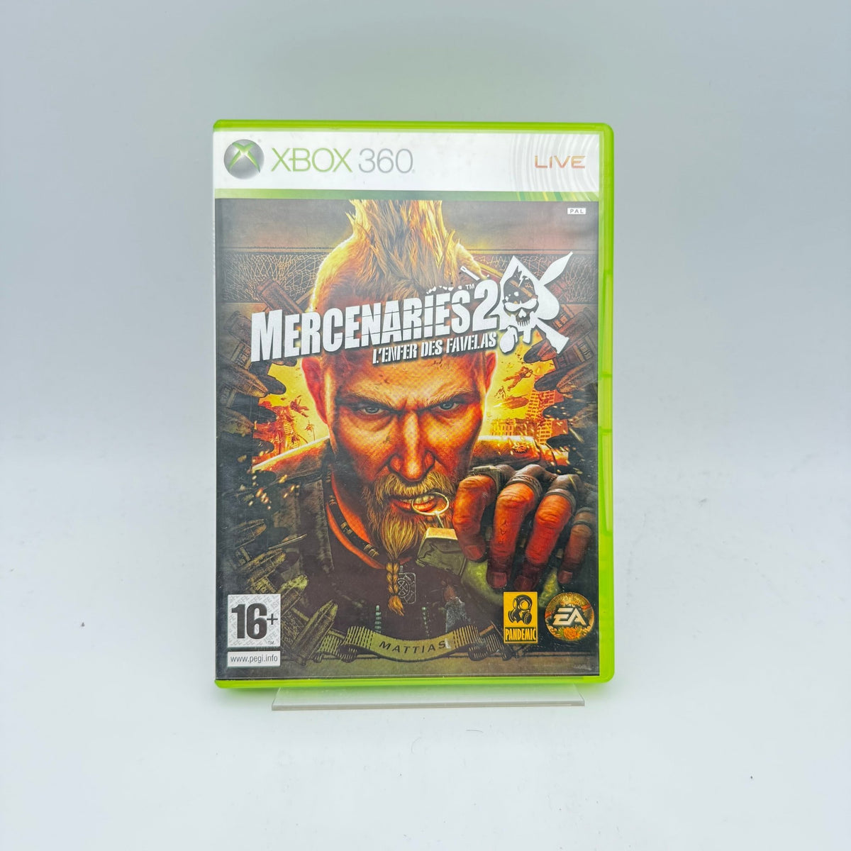 MERCENARIES 2 L'ENFER DES FAVELAS - XBOX 360 - Strike Games