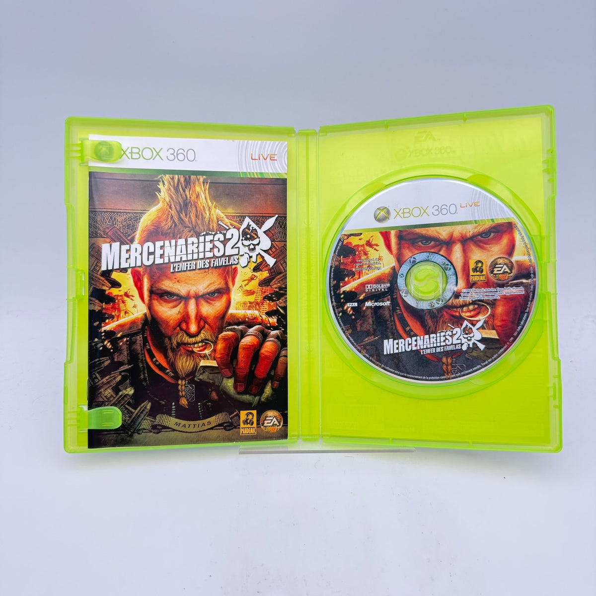 MERCENARIES 2 L'ENFER DES FAVELAS - XBOX 360 - Strike Games