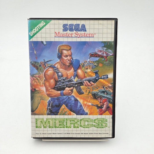 MERCS - MASTER SYSTEM - Strike Games