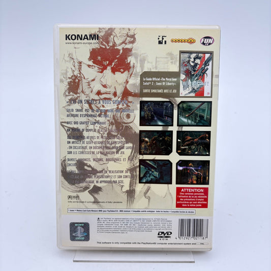 METAL GEAR SOLID 2 SONS OF LIBERTY - PLAYSTATION 2 - Strike Games