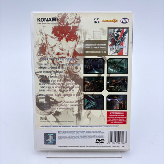 METAL GEAR SOLID 2 SONS OF LIBERTY - PLAYSTATION 2 - Strike Games